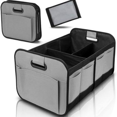 China Eco-Friendly Free Customization High Quality Folding Waterproof Black Car Trunk Organizer for sale