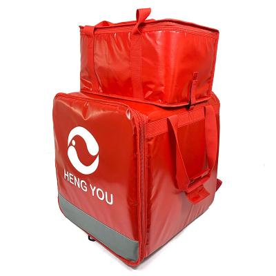 China Waterproof Thermal Disposable Pizza Delivery Food Bags Insulated Bag Warmer Waterproof Food Delivery Bag for sale