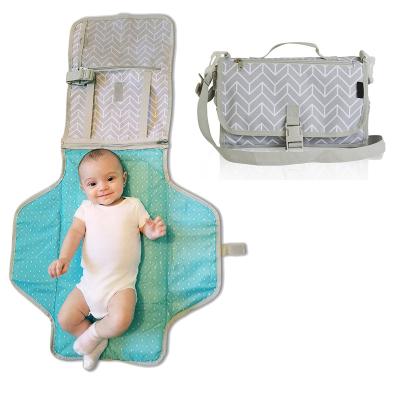 China OEM Functional Portable Waterproof Travel Foldable Portable Diaper Changing Pad For Baby for sale