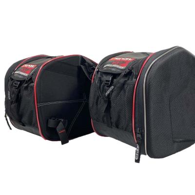 China Waterproof Motorcyle Bag Motorcycle Saddle Bags For Motorbike Moto Riding Side Bag Tail Luggage Suitcase With Rain Cover Motorcycle Custom Bag for sale