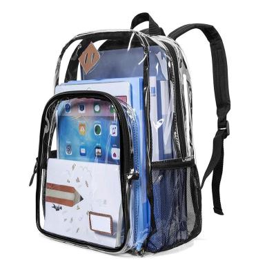 China Waterproof 2019 Wholesale Custom OEM Women Lady PVC Clear Backpack for sale