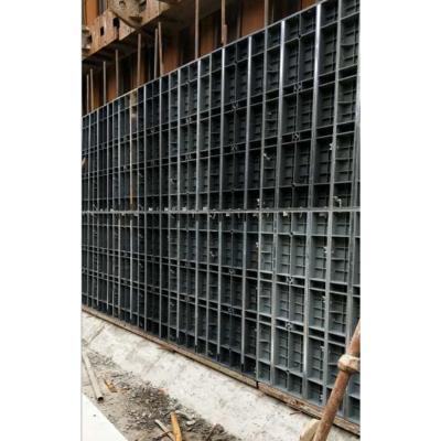 China Light Weigh Concrete Construction Formwork Molds Wall Forms Plastic Panel Formwork System for sale