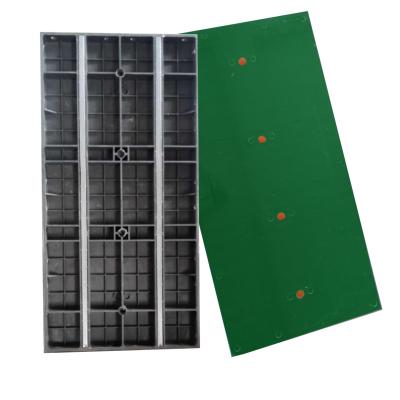 China Light Weigh Reusable PP Panel Construction Structure Concrete Modular Shuttering Plastic Wall Formwork for sale