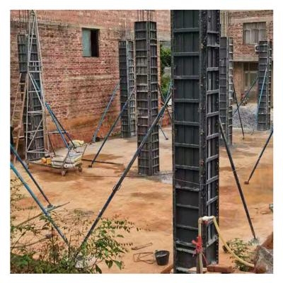 China DINGJIE Factory Price Easily Assembled Precast Concrete Molds Forms Concrete Column Formwork For Sale for sale