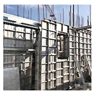 China Easily Assembled Heavy Duty Aluminum Concrete Construction Molds Economy Formwork System For Building for sale