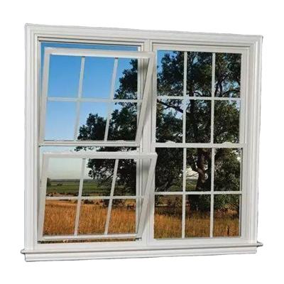 China Factory Price Aluminum Alloy Frame American Style Swing Double Hung Windows For Home for sale