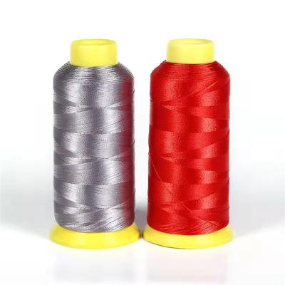 China Cheap Colorful 100% Polyester High Tenacity Sewing Thread 150D/2 Dyed High Tenacity Sewing Thread For Sewing Machine for sale