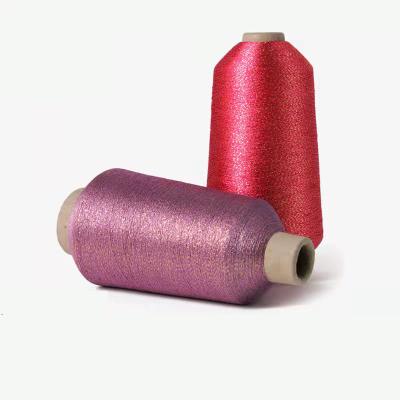 China 100% Polyester Dyed Embroidery Sewing Thread Gold Handmade Sewing Thread High Tenacity Metallic Sewing Thread for sale