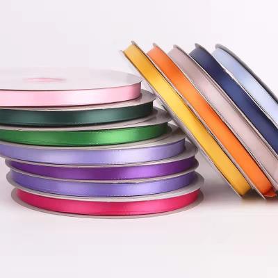 China Hot Sale Recyled Polyester Cake Ribbon 2.5cm Width Handmade Ribbon For Packaging for sale