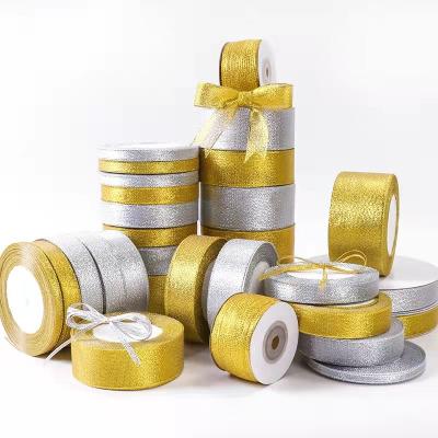 China High Tenacity Customized Customized Ribbon Printed Ribbon Gift Flowers Ribbon Metallic Edging Bow for sale