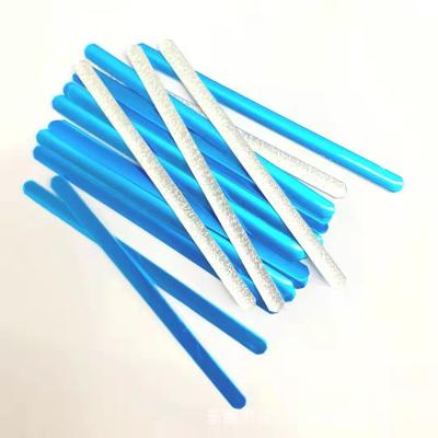 China Custom Color Face Mask Nose Wire Aluminum Strip With Hot Melt Adhesive for sale