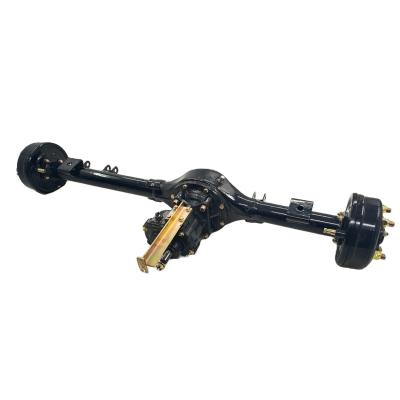 China Inner Suspension Changan Afterburner Booster 180 Drum Machine Brake Tricycle Rear Axle for sale