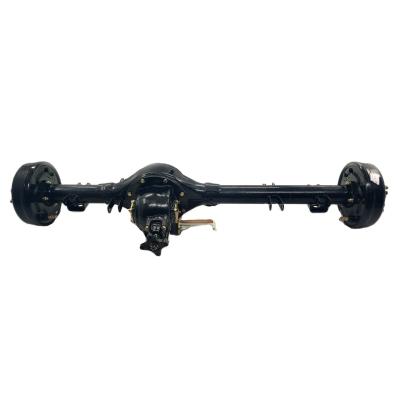 China Full Floating 5th Afterburner Booster King Rear Axle Assembly for Heavy Tricycle Truck for sale