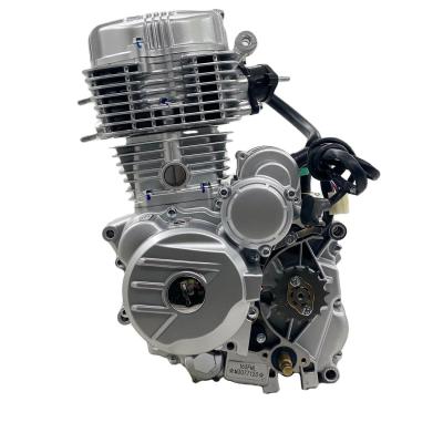 China 250cc Air Cooled Motorcycle Engine with 4 Stroke Single Cylinder and CDI Ignition for sale