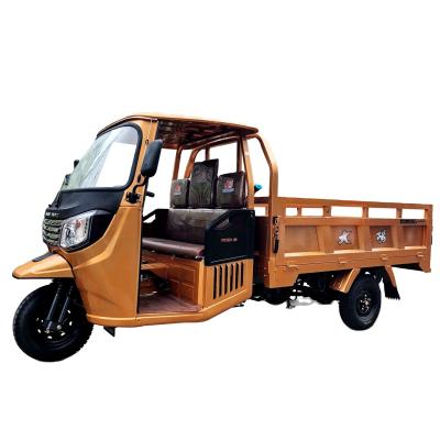 China Hydraulic Rear Brake Standard Size Motorized Cargo Cabin Tricycle for Cooling Mode for sale