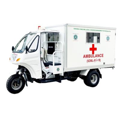 China Elektrische driewielambulance met gesloten lichaamstype en 800W motor DY200ZK-A Te koop