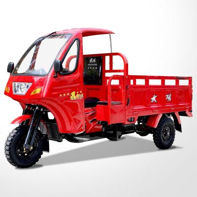 China Cargo Trike Motorcycle for Passenger Transport 2.4*1.35m Box Size Gasoline Tricycles for sale