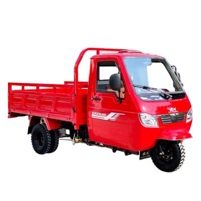 China 300cc Petrol and Gas Closed Cabin Cargo Tricycle The Perfect Solution for Delivery for sale