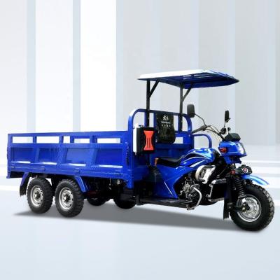 China Blue Motorcycle Cargo 3 Wheel Red Chinese Three Wheel Motorcycle Displacement 250cc for sale