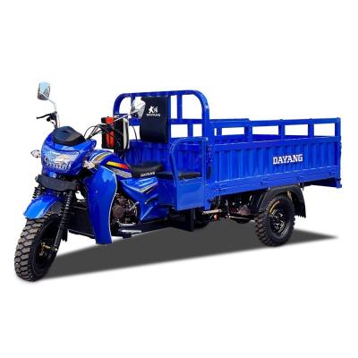 China Fuel 1000W RWD Drive Three Wheel Cargo Motorcycle 150cc Cargo Tricycle Motorcycle for sale