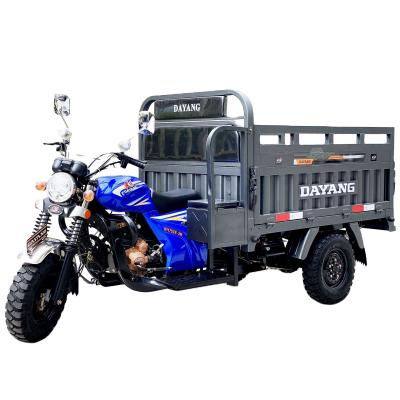 China Cargo Supply Motorized Tricycles Van Standard Size Three Wheel Petrol Motorcycles for sale