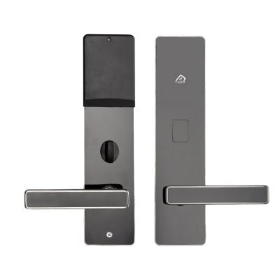 China Wooden Doors - Stainless Steel Door-Aluminum Alloy Door Swipe Aluminum Alloy Card Door Lock Electronic Smart Hotel System Lock Electronic Keyless Locks for sale