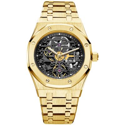 China Auto Date Tourbillon Customize Logo Case Watch Luxury Custom Made for sale