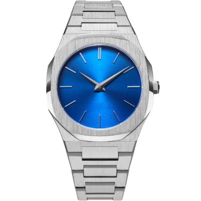 China Non-specific luxury ultra-thin minimalist minimalist back watch design watch stainless steel quartz stainless steel back watch for sale