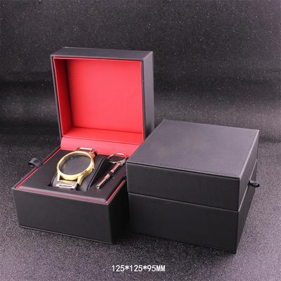 China Luxury PU Leather Watch Packaging Boxes Custom Logo Custom Watch Box In Shenzhen for sale