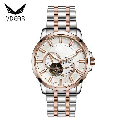 China Luminous Alarm Stainless Steel Classic Watch Popular Mens Watches Best Automatic Watches for sale