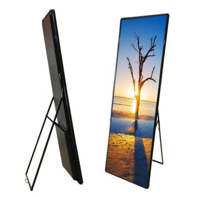 China Indoor Advertising P2.5 LED Digital Poster p2.5 p3 led mirror screen indoor digital led poster for sale