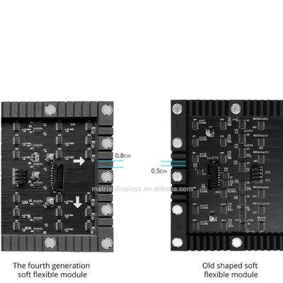 China Good quality 3840HZ black SMD indoor advertising for sale flexible led display board P2 P3 P4 P5 P6 for sale