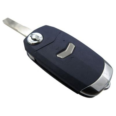 China ABS+Metal HOT Folding Remote Car Key Cover 1 Button Fiat 500 for sale