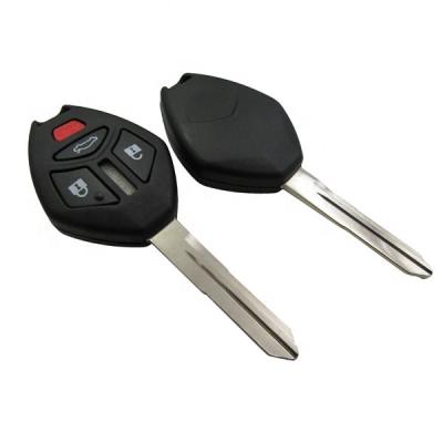 China ABS+Metal Universal Car Remote Key For Mitsubishi 3+1 Auto Key Button Blank for sale