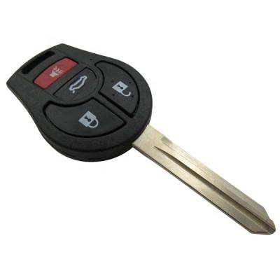 China ABS+Metal Shell 3+1 Remote Main Button CWTWB1U751 For Nisan VERSA SENTRA for sale