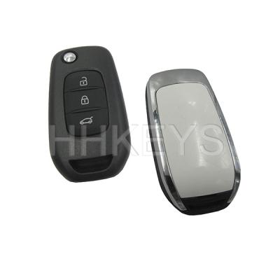 China Plastic+Metal 3 Flip Key Shell Button for sale