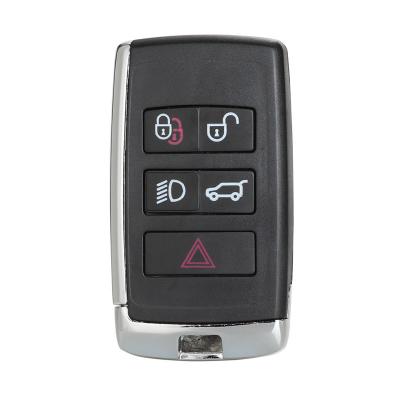 China Replace Car Key Case New Type 5 Buttons Modified Smart Key Shell Fob Case For Range Rover LR2 LR4 for sale