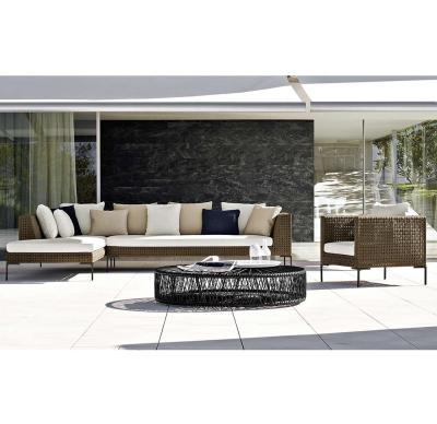 China Modern Design New Design Rope Sofa Set Outdoor Furniture Lounge Modern Outdoor Sofa Sofa for sale