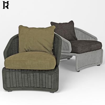 China Modern Modern Rope Sofa Aluminum Rope Furniture Modern Outdoor Hotel Furniture for sale