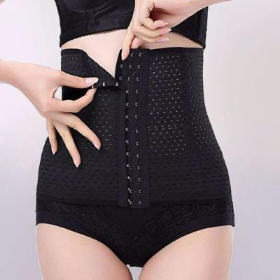 China Factory Breathable QUICK DRY Waist Support Belt Tie Up Slimming Women Shapers Waist Trainer Shapewear Belt for sale