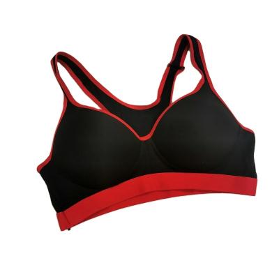 China Breathable khaki red rose sexy bra and panties suppliers lingerie pattern sports bra for sale