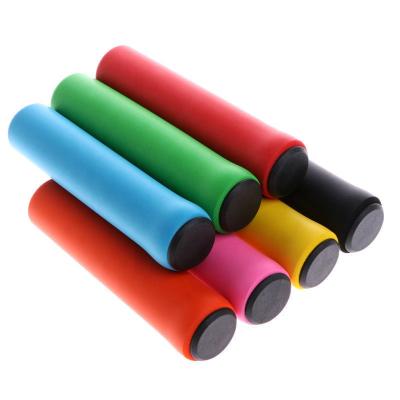 China Super Soft Mountain Bikes Bicycle Grip Bar Grips Cycling Grips Silicone Recycling Anti-Slip Handlebar for sale