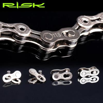 China 2021 Stainless Steel Bikes Chain Link Quick Link Mountain Bicycle Bike Chain Missing Quick Connector Connecting Connecting Link For 6 7 8 9 10 11 12 Speed for sale