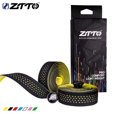 China ZTTO EVA Professional Cycling Road Bike Bicycle Handlebar Cork EVA Soft Bar Grip Tape Cork EVA Anti-vibration Damping Wrap for sale