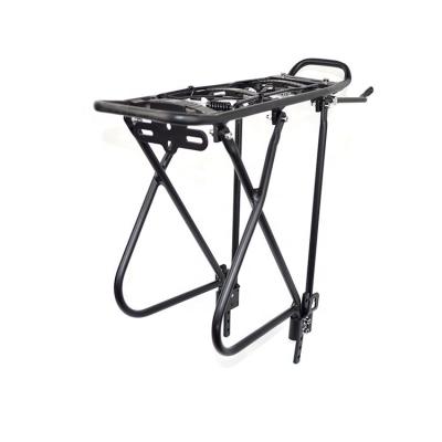 China Durable Bicycle Axle Bike Bicycle Carrier Luggage Rear Rack Mount Cargo Rack For Sale for sale