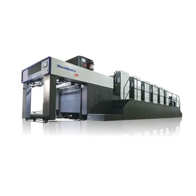 China Convenient XJ130 Multi Color Printing Machine Full Sheet Offset Press for sale