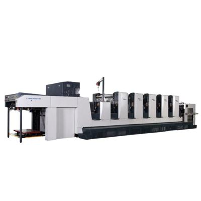 China Best Selling XJ128 Six Colors Offset Machine large format Folio Printing Press for Packaging printing for sale