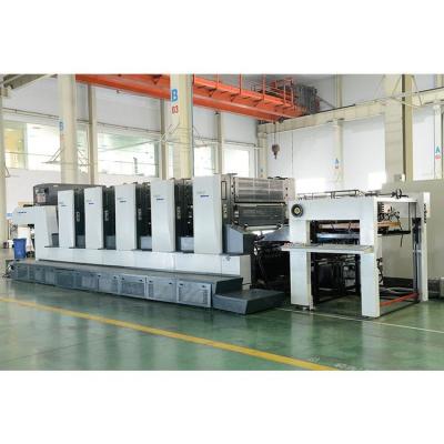 China Reasonable Price XJ118 Printer Digital Offset Machine Six Color Folio Printing Press for sale