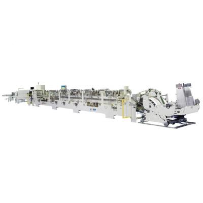 China automatic Pyrena 950-1150-1350 folding carton gluer machine for sale