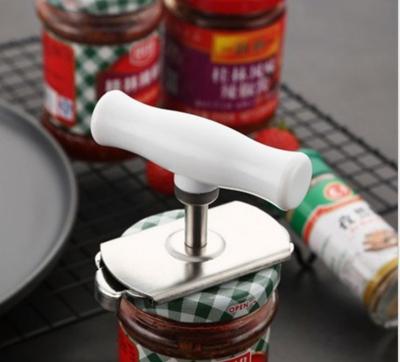 China Sustainable Easy Use Can Opener Classic Multifunction Stainless Steel Screw pull Corkscrew Bottle Wine tin can opener for sale